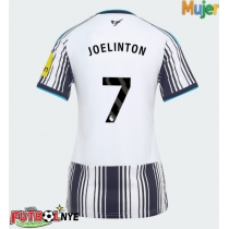 Camiseta Newcastle United Joelinton #7 Primera Equipación para mujer 2026-27 manga corta